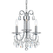 Crystorama 6823-CH-CL-MWP Othello Three Light Mini Chandelier Polished Chrome Main Image.jpg