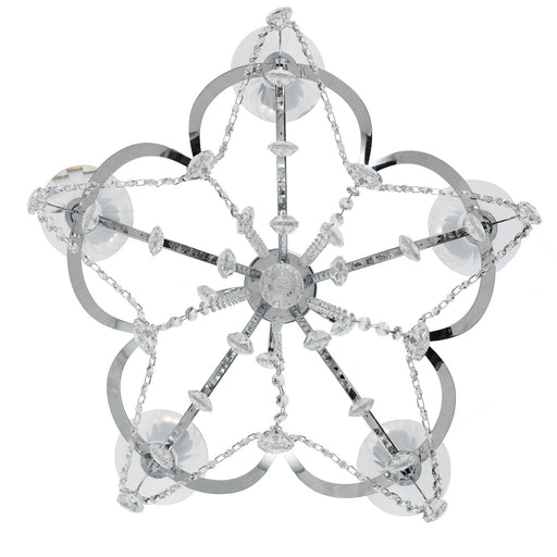 Crystorama 6825-CH-CL-MWP Othello Five Light Chandelier Polished Chrome Alternate Image.jpg