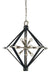 Framburg 4818 PN/MBLACK Axis 11 Light Chandelier, Polished Nickelwith Matte Black Main Image.jpg