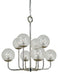 Framburg 4838 PN Jupiter Ten Light Chandelier, Polished Nickel Main Image.jpg