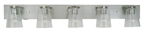 Framburg 4855 SP/PN/CS Mercer Five Light Bath, Satin Pewter with Polished Nickel Main Image.jpg