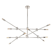Savoy House 1-7001-12-109 12 Light Chandelier, Polished Nickel (2)