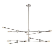 Savoy House 1-7001-12-109 12 Light Chandelier, Polished Nickel