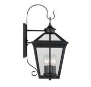 Savoy House 5-141-BK Three Light Wall Lantern, Black (3)