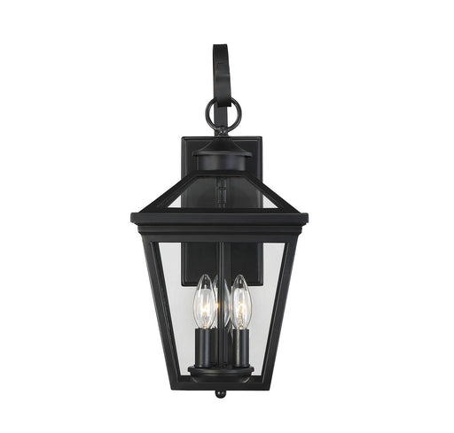 Savoy House 5-141-BK Three Light Wall Lantern, Black