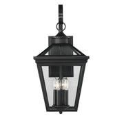 Savoy House 5-142-BK Four Light Outdoor Wall Lantern, Black