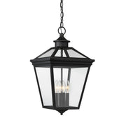 Savoy House 5-145-BK Four Light Outdoor Hanging Lantern, Black (3)