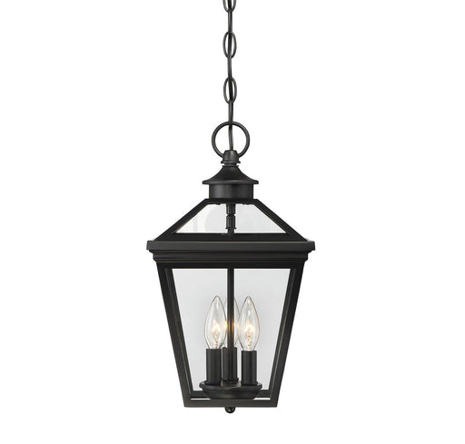 Savoy House 5-146-BK Three Light Hanging Lantern, Black
