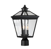 Savoy House 5-147-BK Three Light Post Lantern, Black (2)