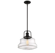 Savoy House 7-5012-1-13 One Light Pendant, English Bronze (2)