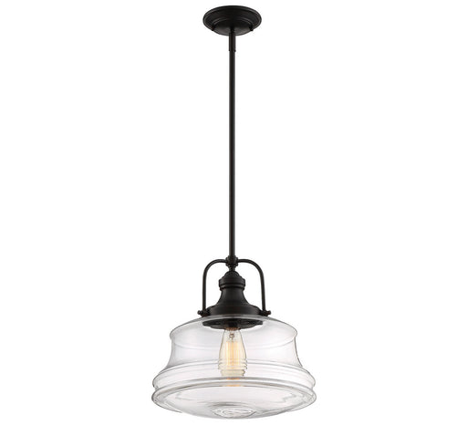 Savoy House 7-5012-1-13 One Light Pendant, English Bronze (2)