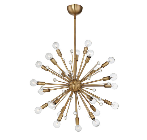 Savoy House 7-6099-24-322 24 Light Chandelier, Warm Brass (2)