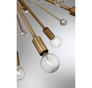 Savoy House 7-6099-24-322 24 Light Chandelier, Warm Brass (3)