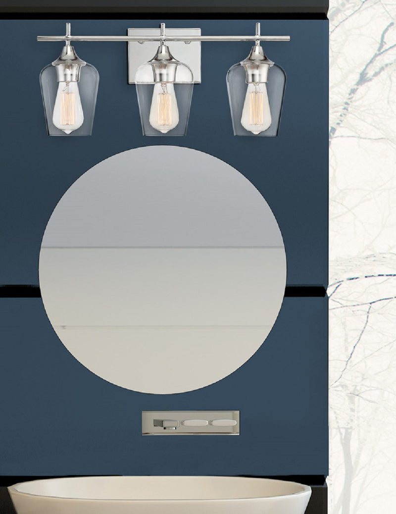 Savoy House 8-4030-3-11 Three Light Bath Bar, Polished Chrome (6)