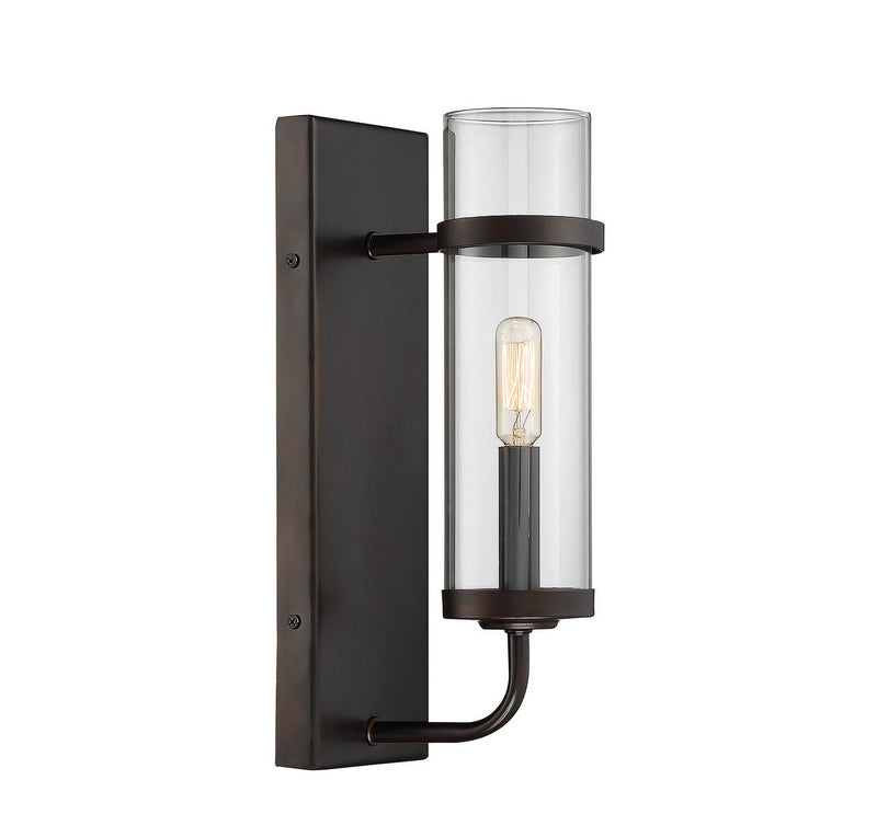 Savoy House 9-6054-1-13 One Light Wall Sconce, English Bronze (2)