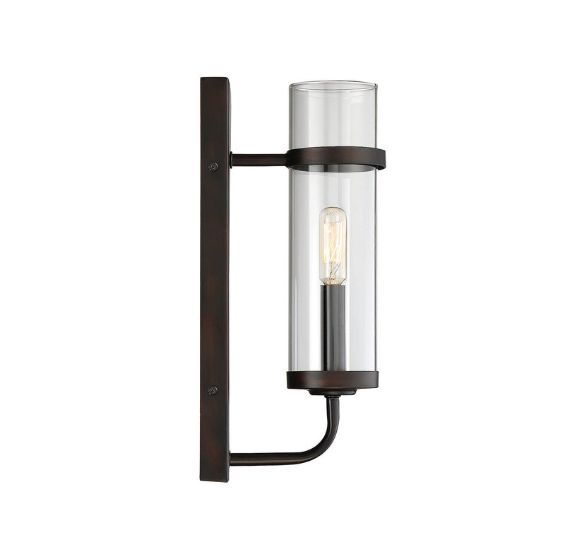 Savoy House 9-6054-1-13 One Light Wall Sconce, English Bronze (3)