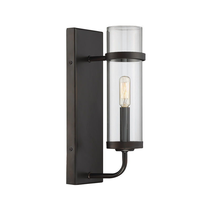 Savoy House 9-6054-1-13 One Light Wall Sconce, English Bronze