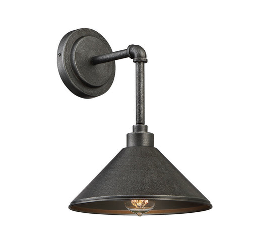 Savoy House 9-6074-1-90 One Light Wall Sconce, Galvanized Metal (2)