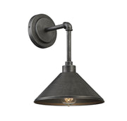 Savoy House 9-6074-1-90 One Light Wall Sconce, Galvanized Metal
