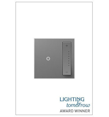 Legrand ADTP703TUM4 Adorne Tru-Universal Dimmer, Magnesium Main Image