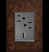 Legrand AWM1G3HFBR1 Adorne 1-Gang + Wall Plate, Bronze Alternate Image 1