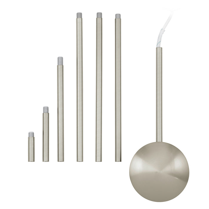 Eglo USA 88969A Extension Ceiling Extention Satin Nickel Main Image.jpg