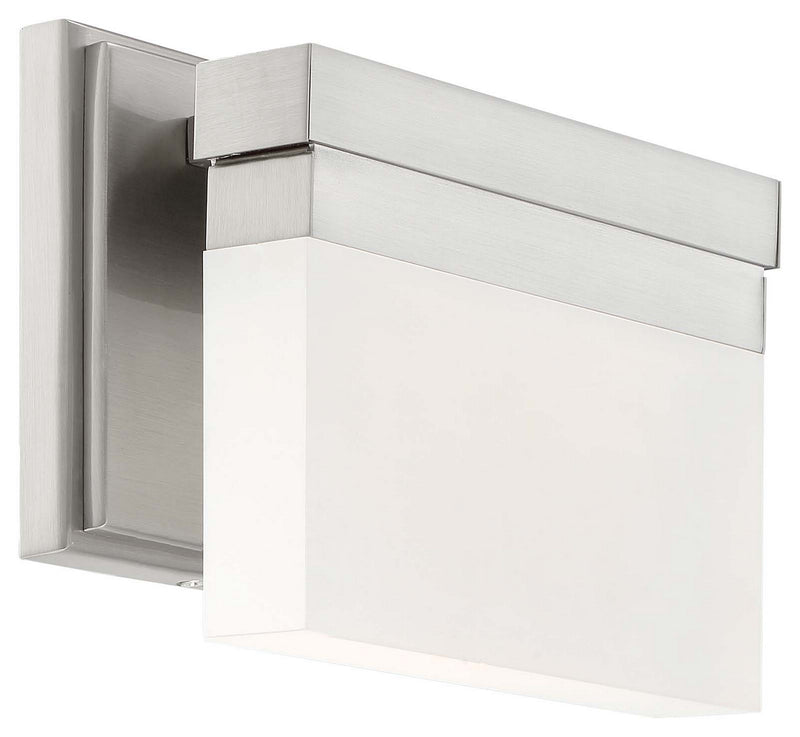 George Kovacs P5721-084-L Skinny LED Wall Sconce, Brushed Nickel Main Image.jpg