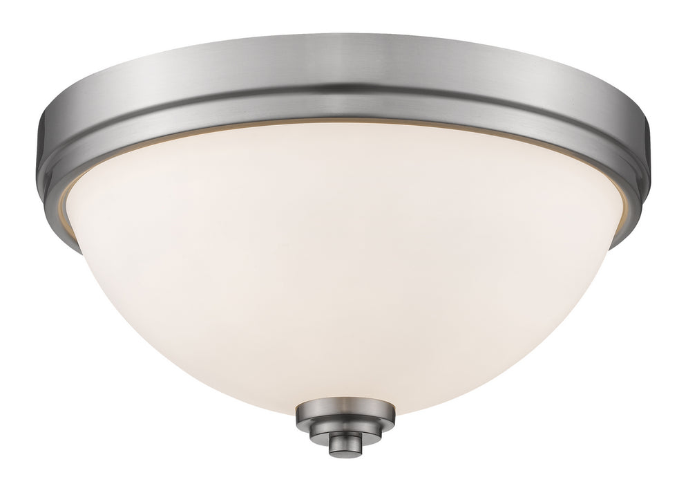 Z-Lite 443F2-BN Ashton Two Light Flush Mount, Brushed Nickel Main Image.jpg