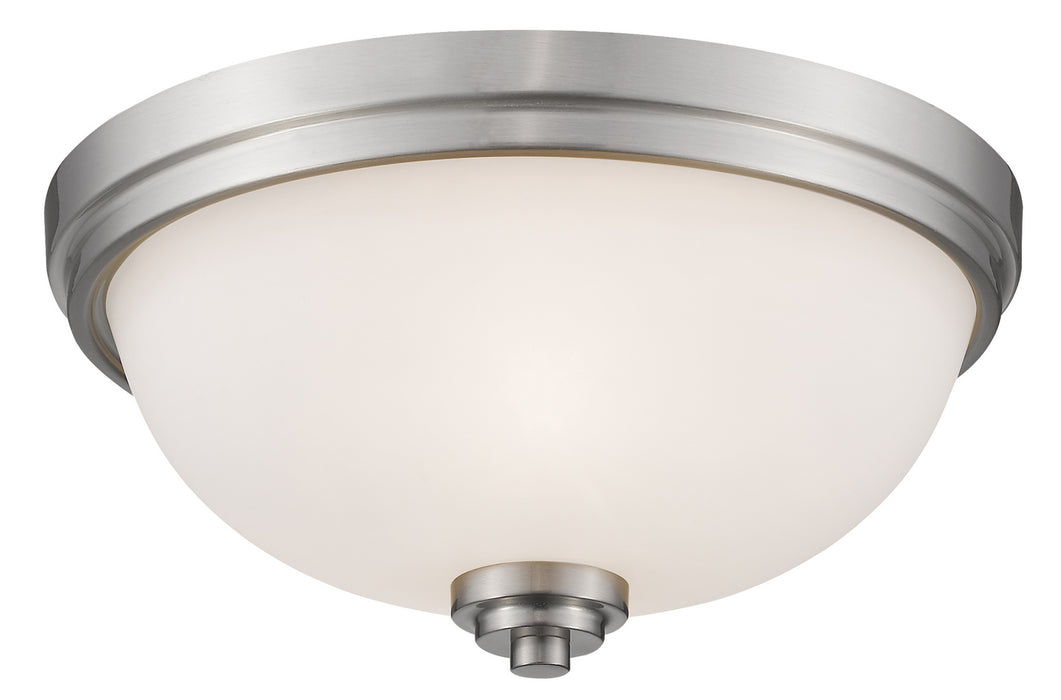 Z-Lite 443F3-BN Ashton Three Light Flush Mount, Brushed Nickel Main Image.jpg