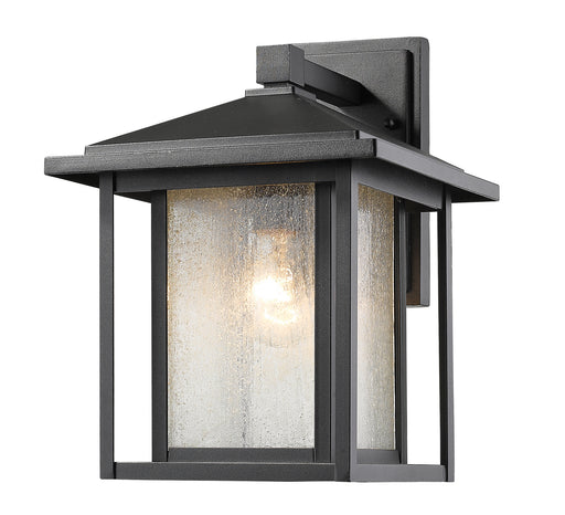 Z-Lite 554M-BK Aspen One Light Outdoor Wall Sconce, Black Main Image.jpg