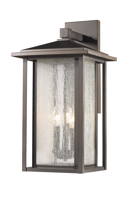 Z-Lite 554XL-ORB Aspen Three Light Outdoor Wall Sconce, Oil Rubbed Bronze Main Image.jpg