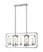 Z-Lite 6000-5L-CH Aideen Five Light Island Pendant, Chrome Main Image.jpg