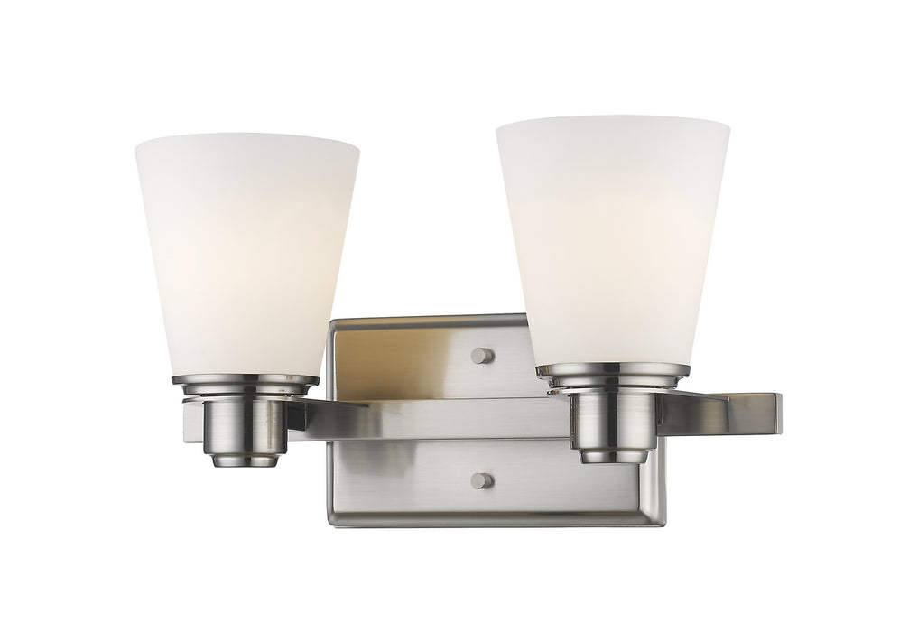 Z-Lite 7001-2V-BN Kayla Two Light Vanity, Brushed Nickel Main Image.jpg