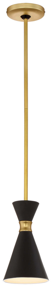 George Kovacs P1821-248 Conic One Light Mini Pendant, Honey Gold Main Image.jpg