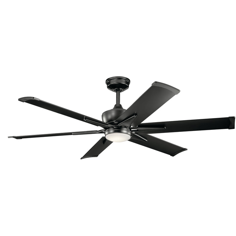 Kichler 300300SBK 60"Ceiling Fan, Satin Black