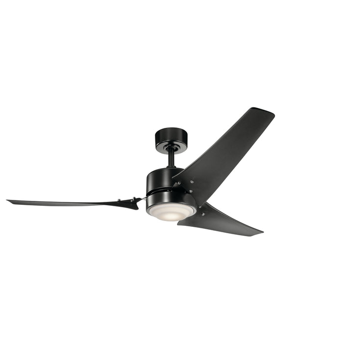 Kichler 310155SBK Rana 60" Ceiling Fan, Satin Black Main Image.jpg