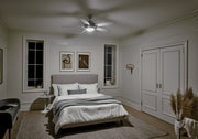 Kichler 330001MWH 54"Ceiling Fan, Matte White (3)
