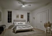 Kichler 330152MWH 54"Ceiling Fan, Matte White (3)