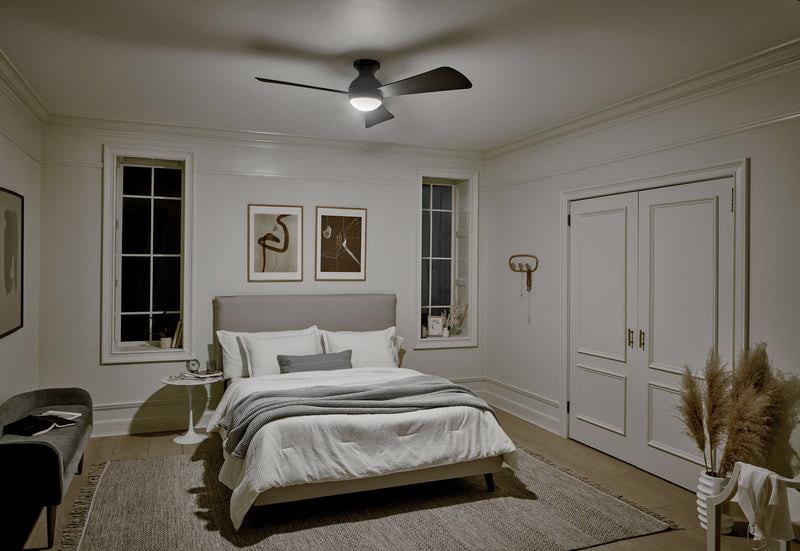 Kichler 330152OZ 54"Ceiling Fan, Olde Bronze (3)