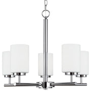 Generation Lighting 31161EN3-05 Oslo Five Light Chandelier, Chrome Main Image.jpg