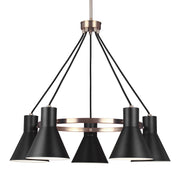 Generation Lighting 3141305-848 Towner Five Light Chandelier, Satin Brass Alternate Image.jpg