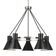 Generation Lighting 3141305-962 Towner Five Light Chandelier, Brushed Nickel Alternate Image.jpg