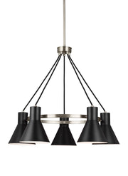 Generation Lighting 3141305EN3-962 Towner Five Light Chandelier, Brushed Nickel Main Image.jpg
