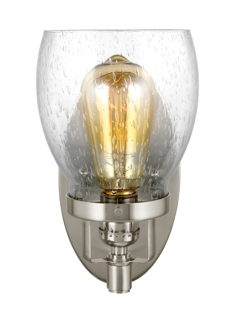 Generation Lighting 4114501-962 Belton One Light Wall / Bath Sconce, Brushed Nickel Alternate Image.jpg