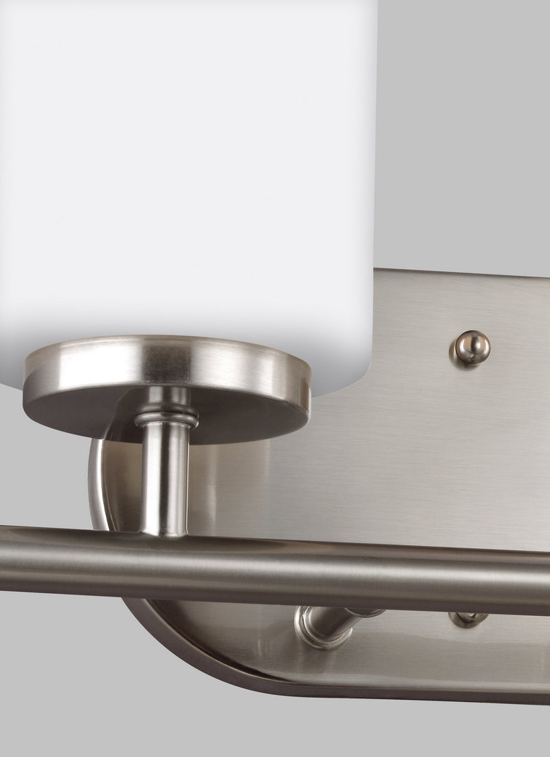 Generation Lighting 41161-962 Oslo Two Light Wall / Bath, Brushed Nickel Alternate Image 2.jpg