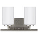 Generation Lighting 41161EN3-962 Oslo Two Light Wall / Bath, Brushed Nickel Main Image.jpg