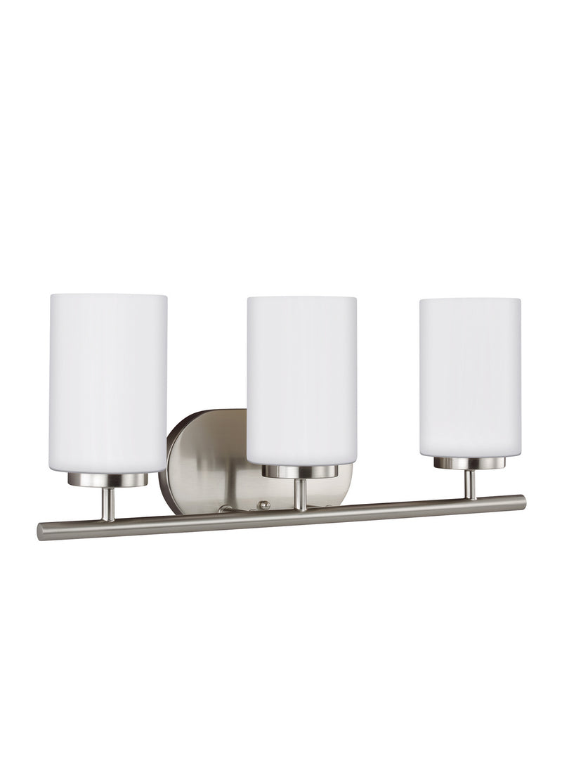 Generation Lighting 41162-962 Oslo Three Light Wall / Bath, Brushed Nickel Alternate Image.jpg