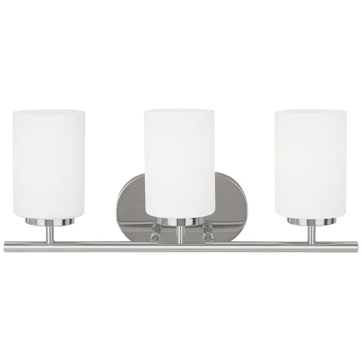 Generation Lighting 41162EN3-05 Oslo Three Light Wall / Bath, Chrome Main Image.jpg