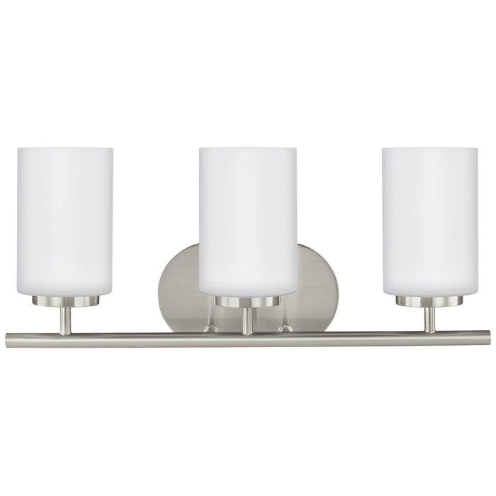 Generation Lighting 41162EN3-962 Oslo Three Light Wall / Bath, Brushed Nickel Main Image.jpg