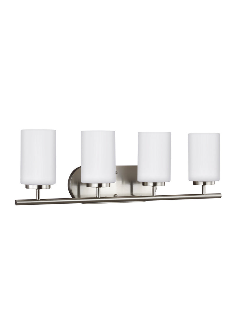 Generation Lighting 41163-962 Oslo Four Light Wall / Bath, Brushed Nickel Alternate Image.jpg